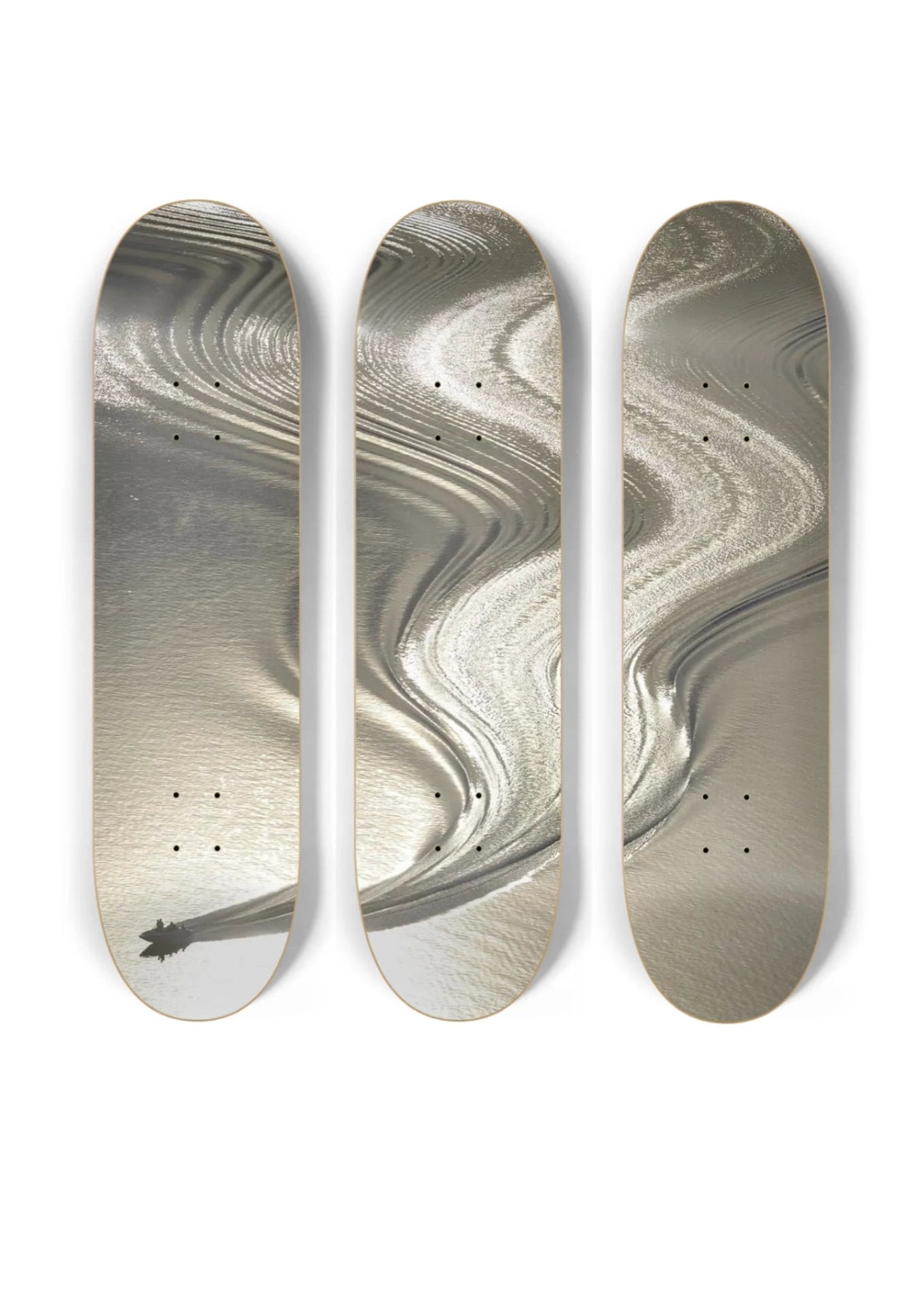 GOLD + SILVER WAVES