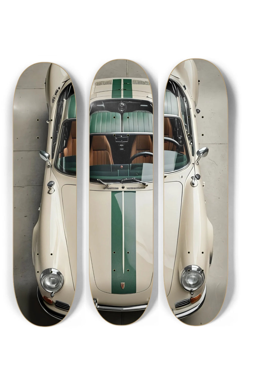 GREEN CAR SET