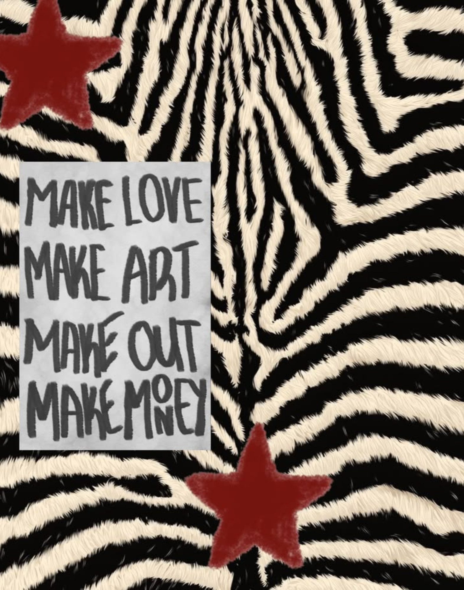 Zebra Collage