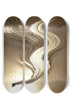 GOLD + SILVER WAVES